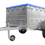 Remorque neuve 200×106 avec bâche plate