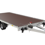 Remorque plate basculante 400×200 UNIPLAT 4020S P 2700 kg